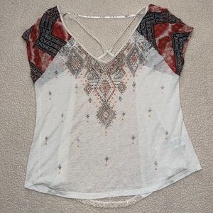 Miss Me Short Sleeve Shirt size Large